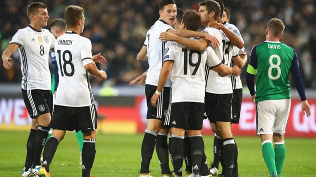 Hạ sát Bắc Ireland, Đức thẳng tiến đến Nga